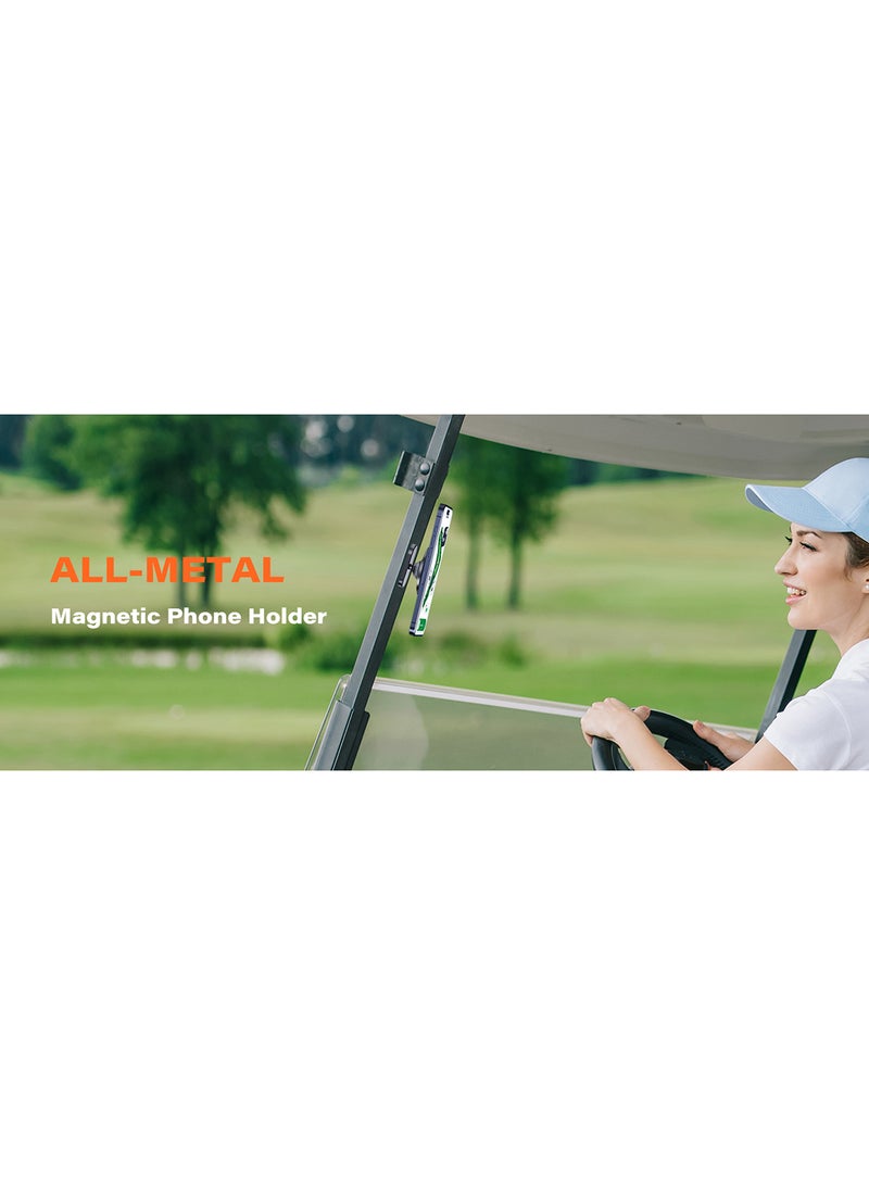 A2C Golf phone holder magnetic for MagSafe iPhone 16 Pro Max Plus 15 14 13 12 Mini Fits EZGO,Magsafe Golf Mount,Club GYM,Yamaha,Icon,Golf Cart Accessories Gadgets Essentials Gift for Friends Men Women - Image 4